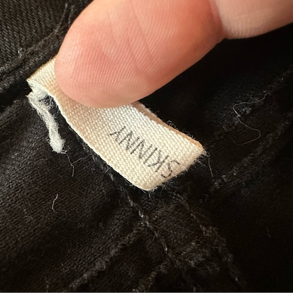 Rag&bone women’s black skinny jeans - Picture 8 of 10